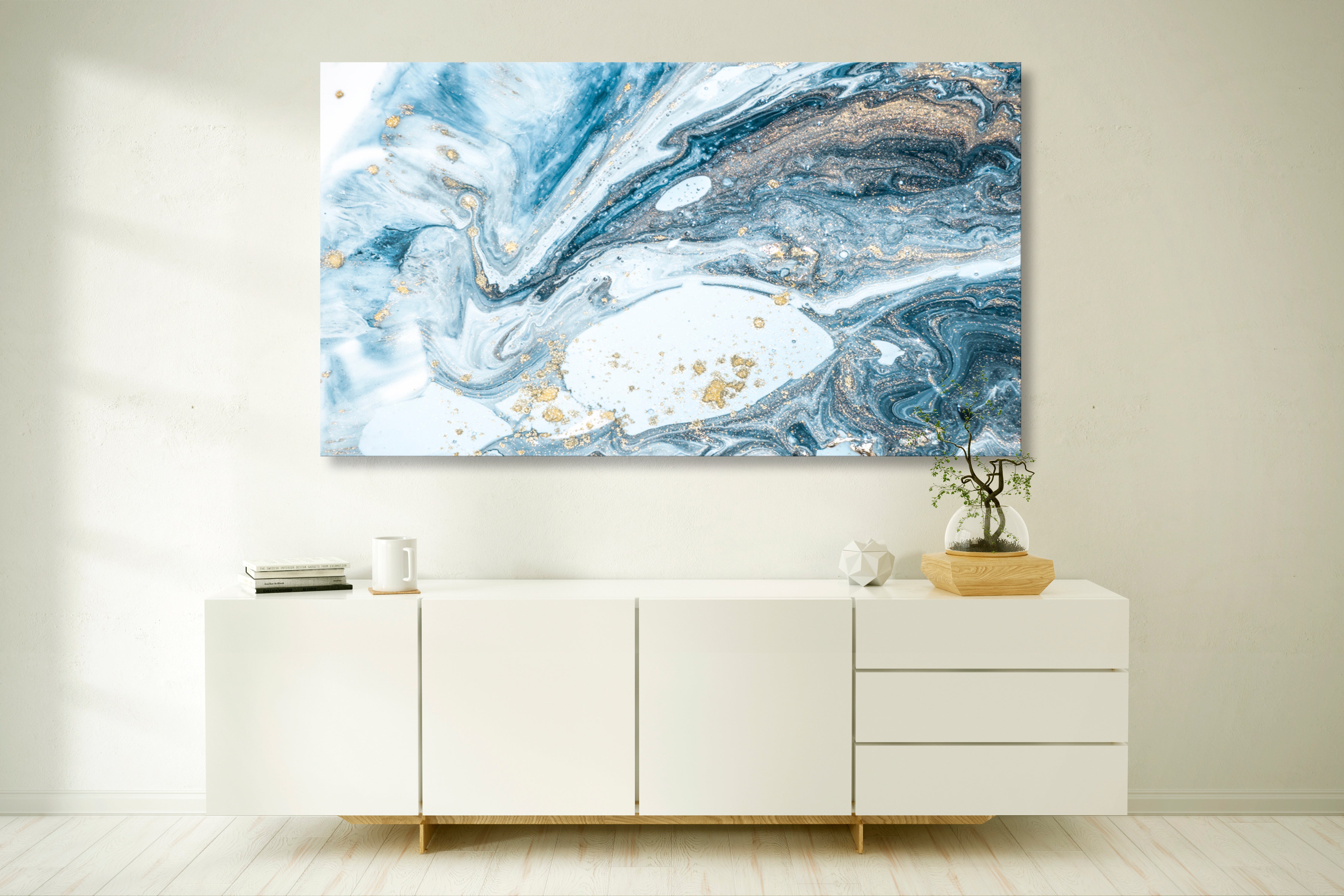 Luxurious Blue Premium Canvas