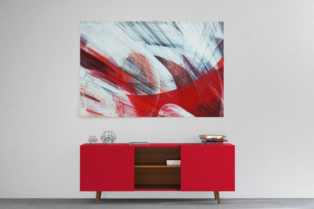 Modern Red Premium Canvas