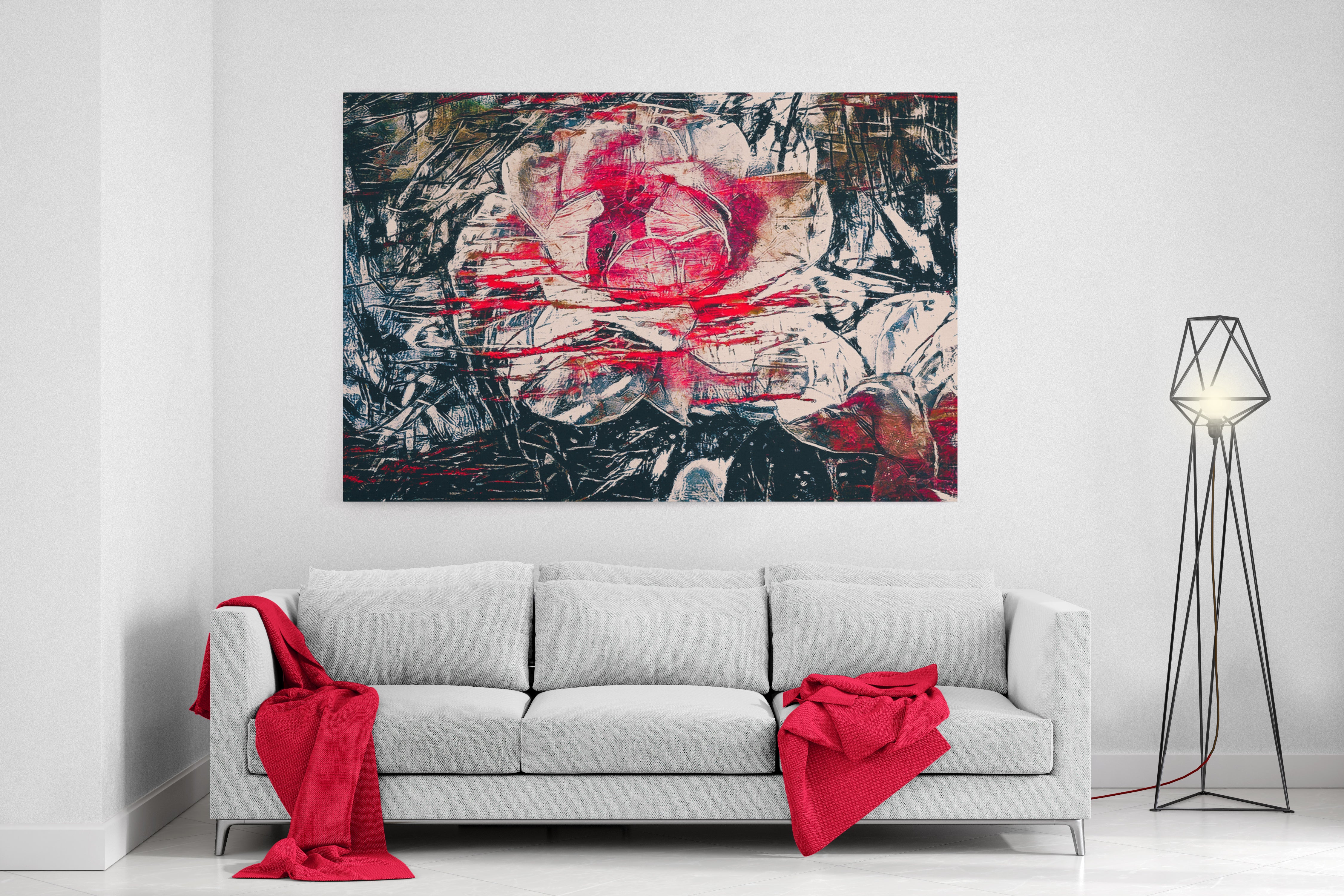 Fallen Rose Premium Canvas