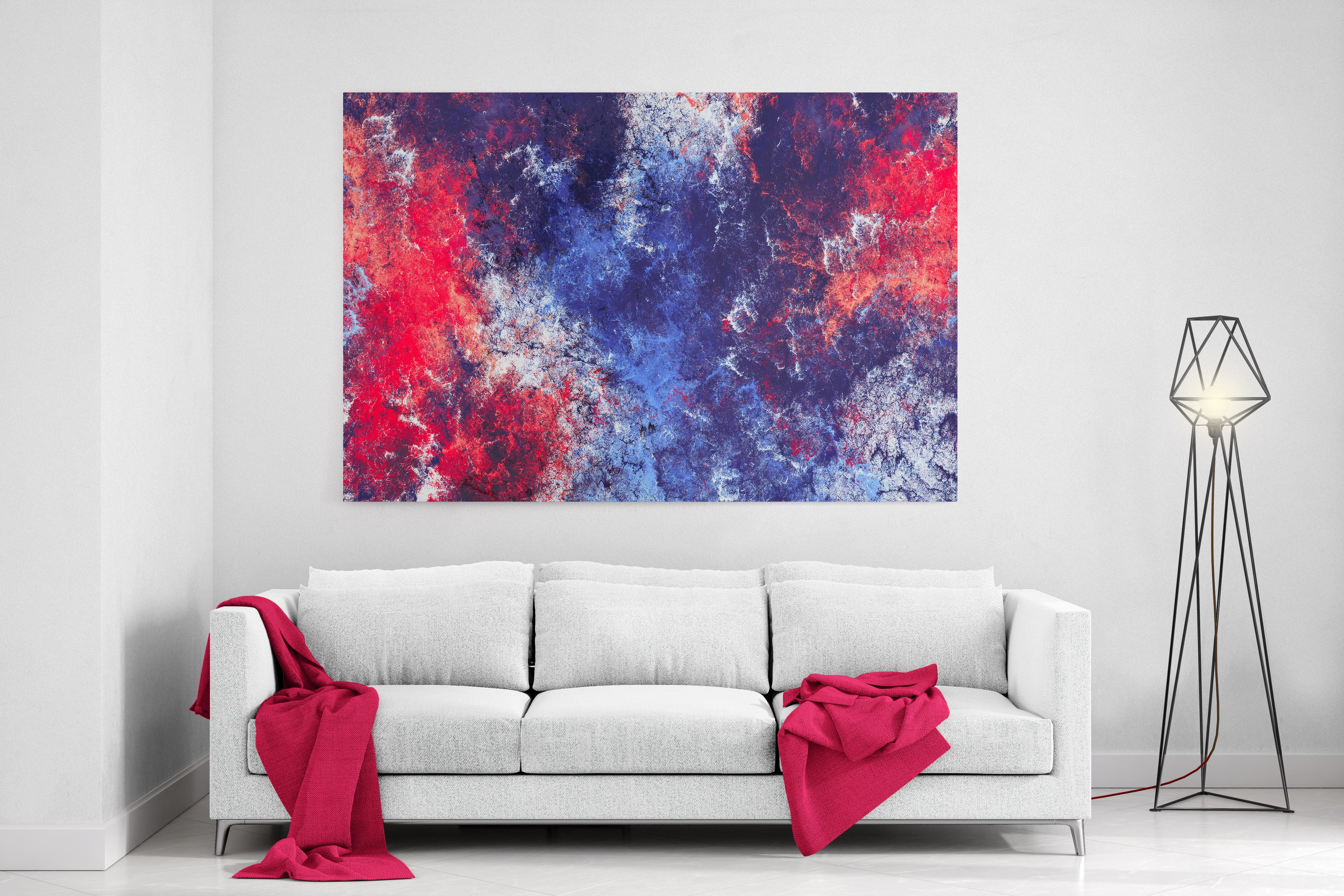 Galaxy Colors Premium Canvas