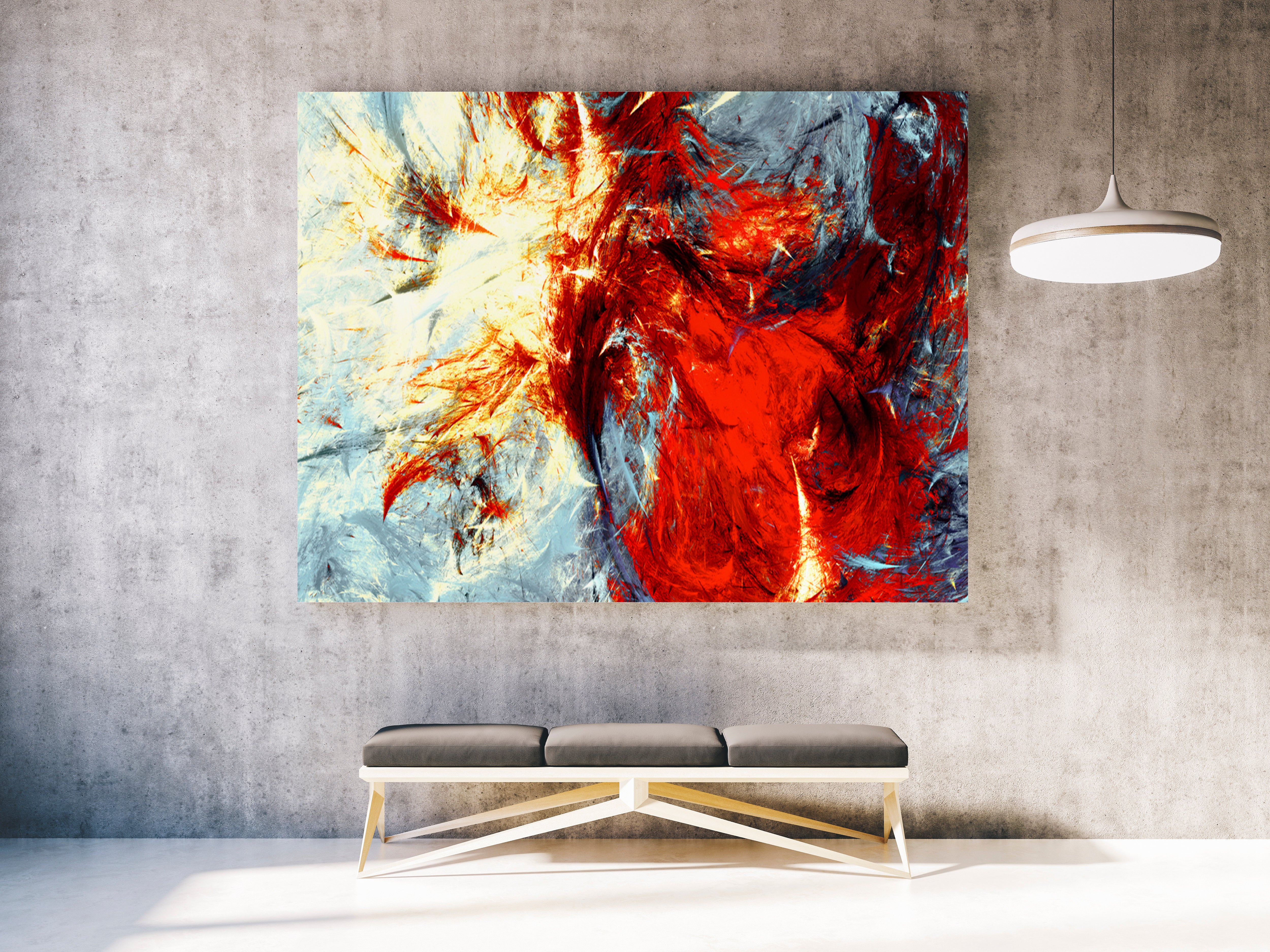 Shadow Colors Luxurious Canvas